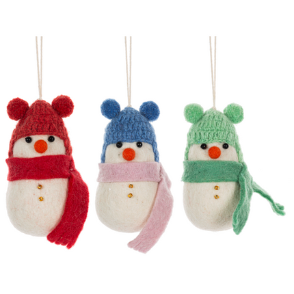 Snowman ornament