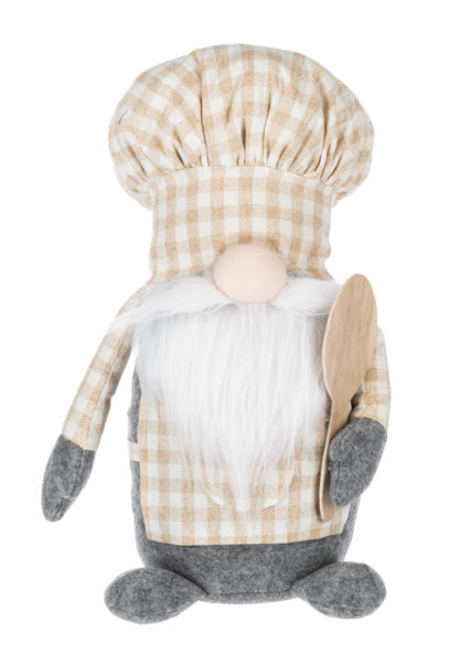 Gnome Baking Figurine