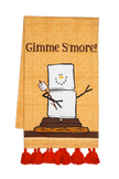 S'mores Camping Tea Towel