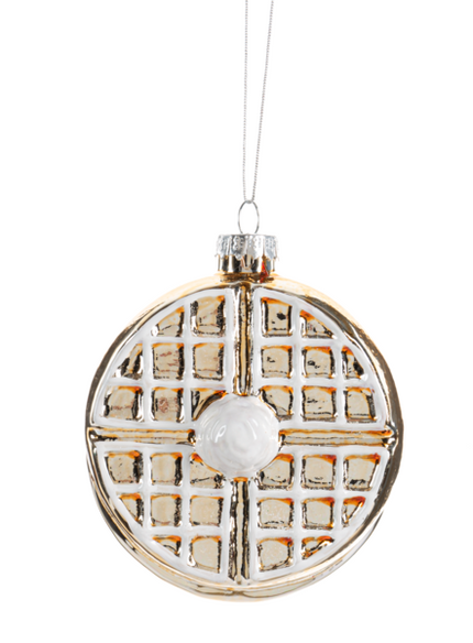 Waffle Ornament