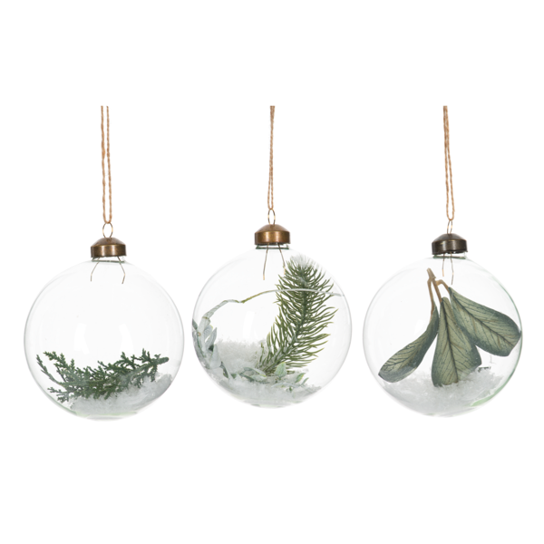 Winter Frost Ball Ornament