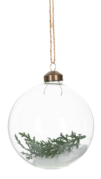 Winter Frost Ball Ornament