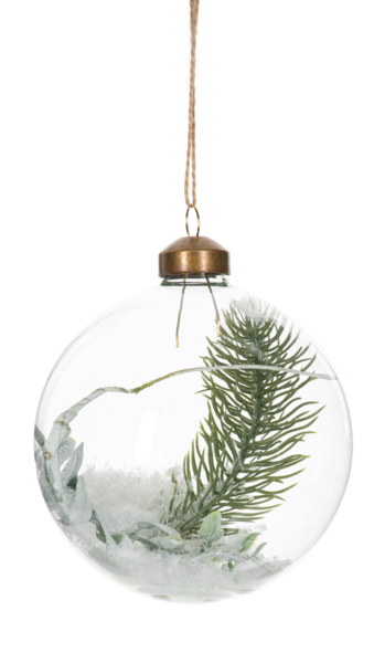 Winter Frost Ball Ornament