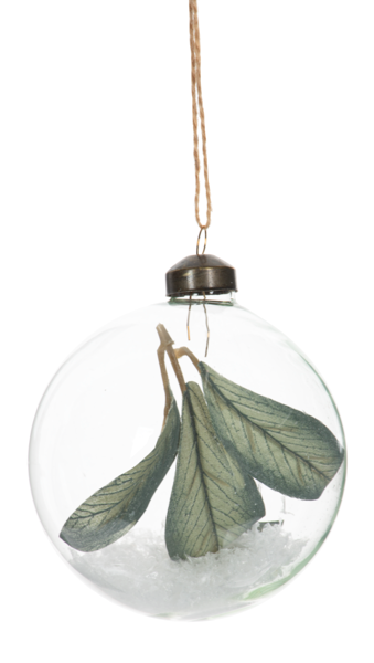 Winter Frost Ball Ornament