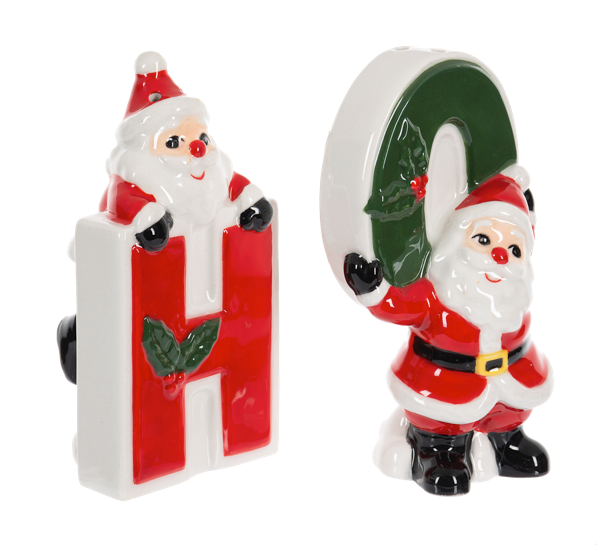 Holiday Friends Salt & Pepper Shaker Set - Ho