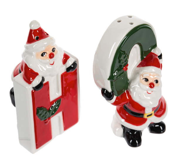 Holiday Friends Salt & Pepper Shaker Set - Ho