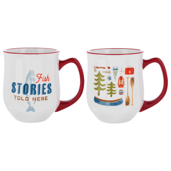 Adventure Mugs -Fish Stories & Adventure Club
