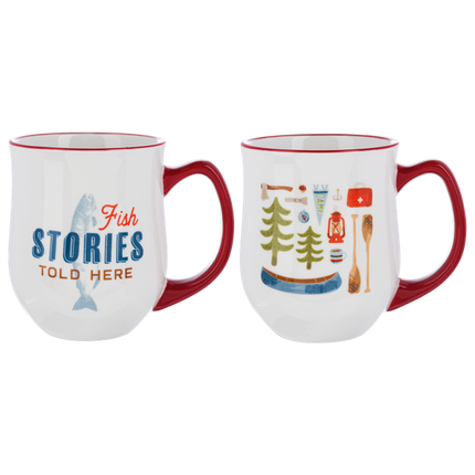 Adventure Mugs -Fish Stories & Adventure Club