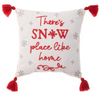 Embroidered Christmas Pillow