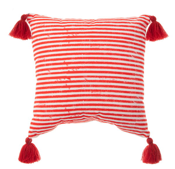 Embroidered Christmas Pillow
