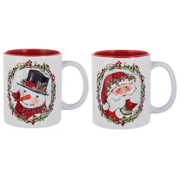 Santa or Snowman Mug