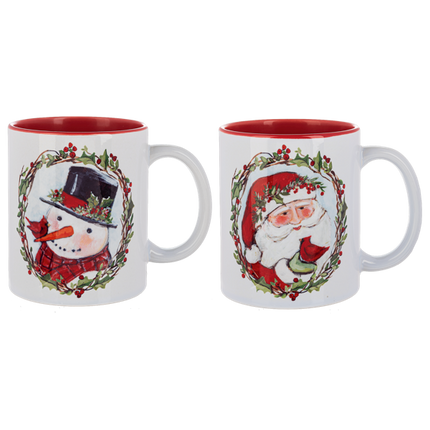 Santa or Snowman Mug