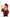 LED Light Up Bubble Light Santa Figurine