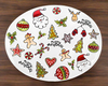 Holiday Platter - Merry Christmas