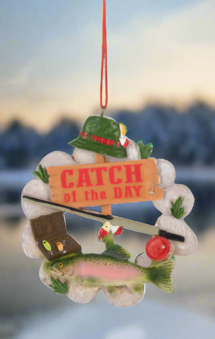 Fishing Ornament - Catch of the Day