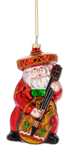 Santa Feliz Navidad Ornament