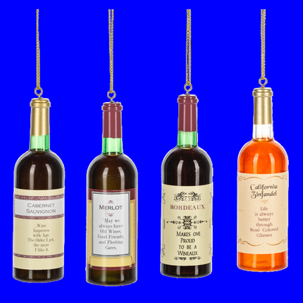 Wine Bottle Ornaments