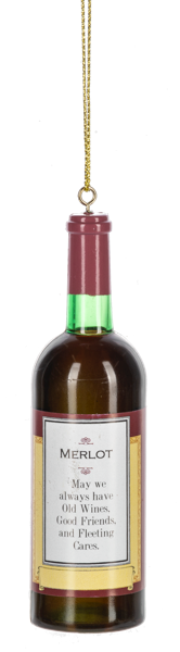 Wine Bottle Ornaments