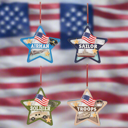Star Military Ornaments