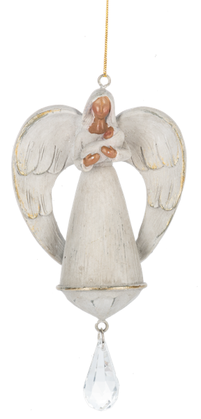 Angle and baby Jesus Ornament