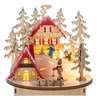 LED Light Up Laser-Cut Winter Fun Scene