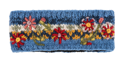 Embroidered Winter Headband