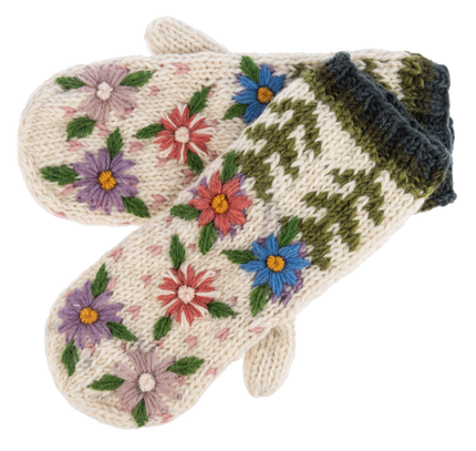 Embroidered Mitten