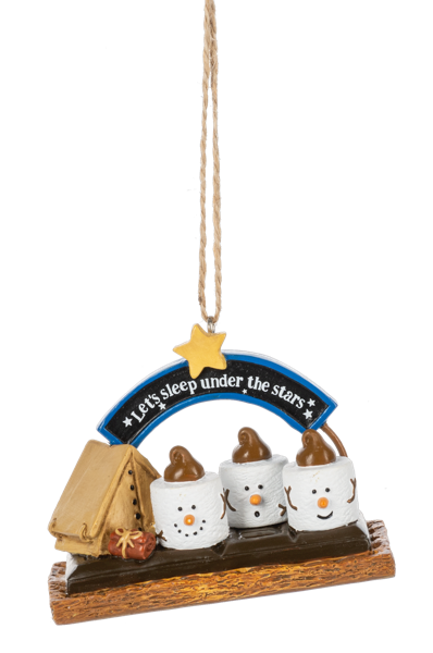 S'mores Camp Story Ornament