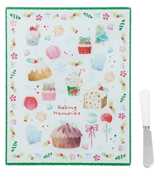 Sweet Shop Cutting Board w/Spreader