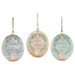 Watercolor Angel Disk Ornaments