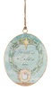 Watercolor Angel Disk Ornaments