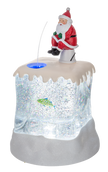 LED Light Up Shimmer Ice Fishing Figurine