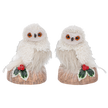 Snowy Owl On Base Figurines