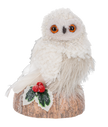 Snowy Owl On Base Figurines