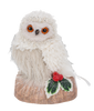 Snowy Owl On Base Figurines