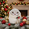Snowy Hedgehog Figurine