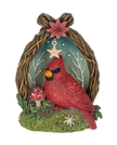 Woodland Animal in Nest Figurine