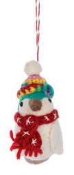 Handcrafted Snowbird ornments