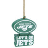 NY Jets Mascot statue ornament