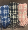 Crosshatch oversized scarf