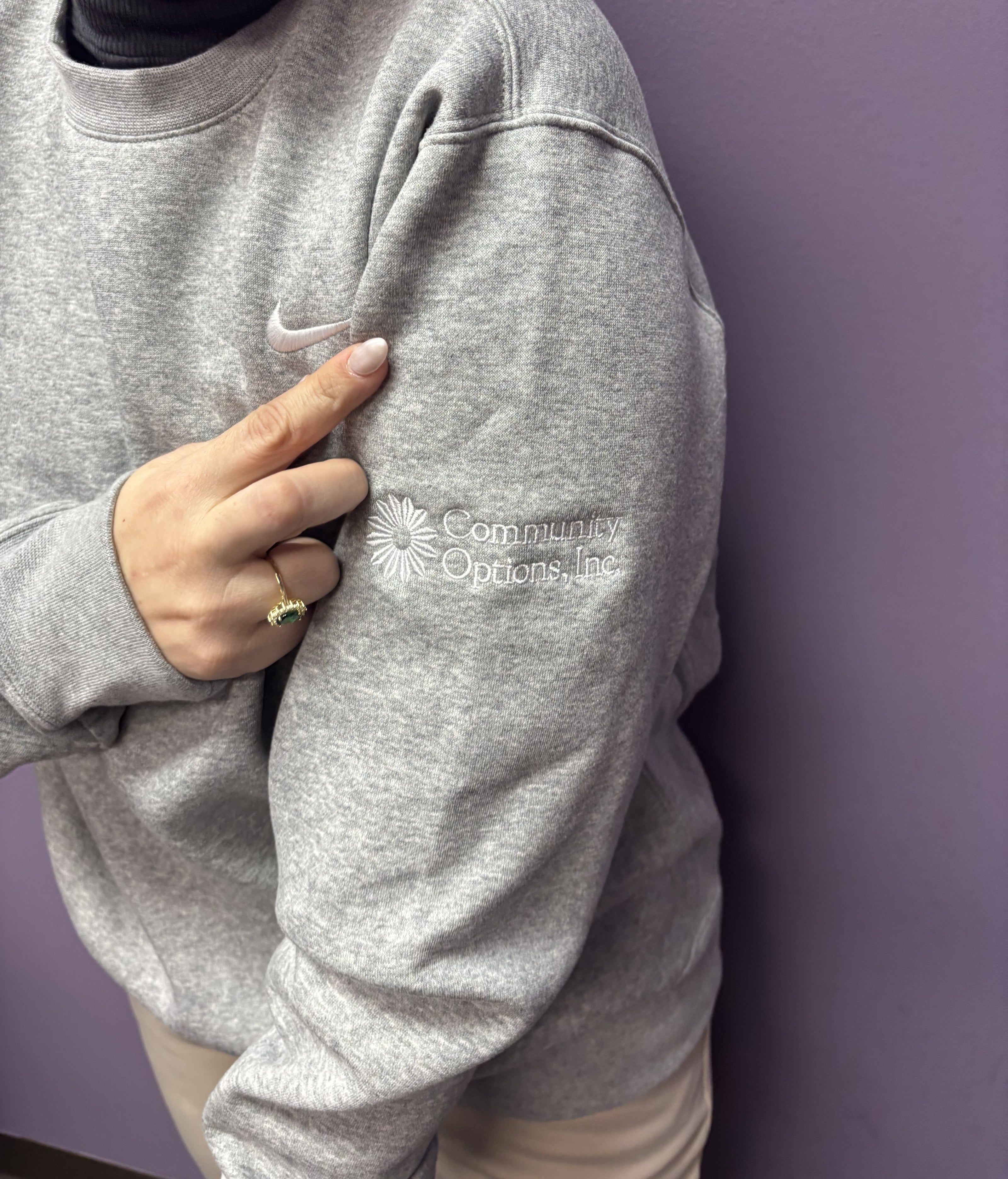 Grey Nike Sweatshirt