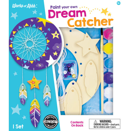 Dreamcatcher Wood Paint Set-3y+