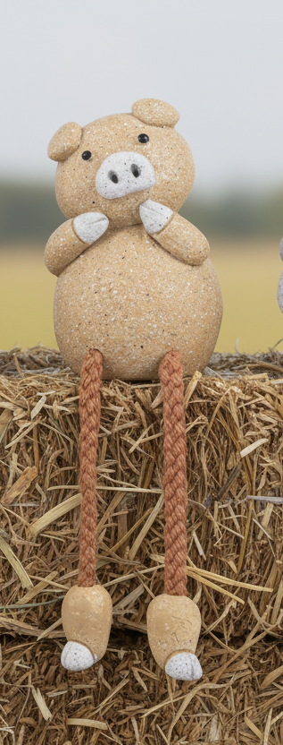 Farm Pebble Pals - Shelfsitter