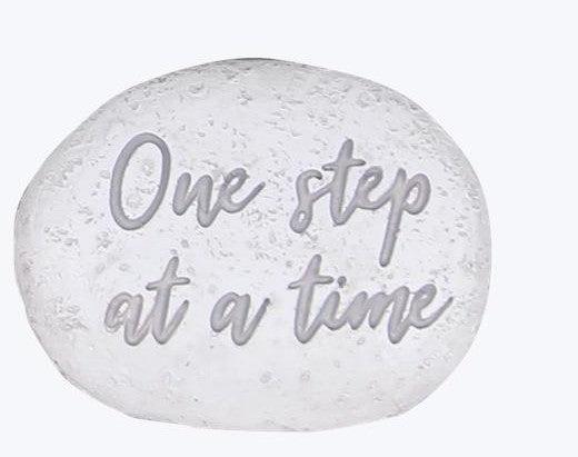 Resin rocks with motivational messages