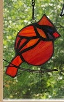 Stained Glass Bird Sun Catchers