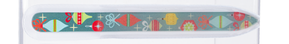 Holiday Glass Nail Files