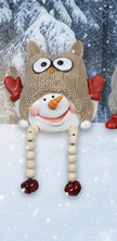Snowman shelf sitter