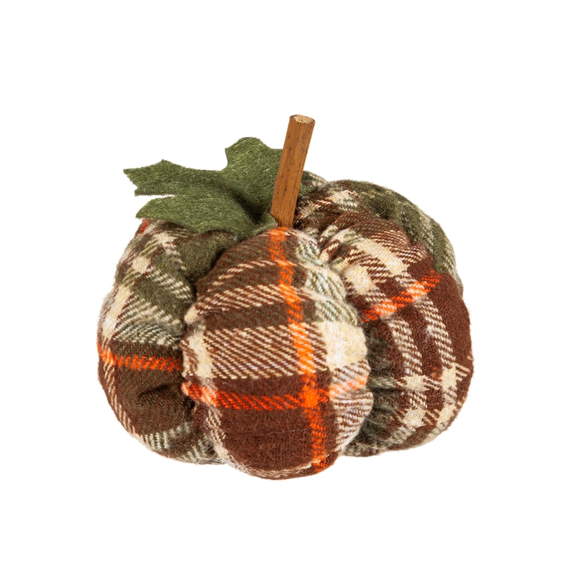 Assorted Fabric Pumpkin Decor