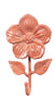 Cast Iron Flower wall hooks