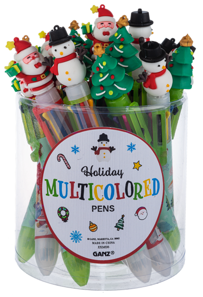 Multi color Christmas Pen